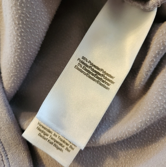 Dkny Lilac Velour Hoodie Large - Picture 5 of 7